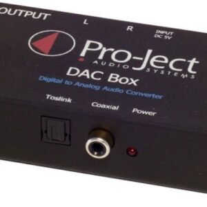 CONVERTITORE D/A PRO-JECT DAC BOX TV