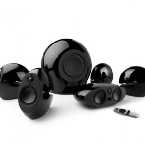 Kit Casse Home Cinema 5.1 Attivo-Sub e Surround Wireless-EDIFIER ECLIPSE 5.1 BLACK