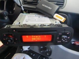Interfaccia USB-AUX per Fiat Panda 2013
