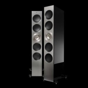DIFFUSORI PAVIMENTO KEF THE REFERENCE 5 PIANO BLACK GLOSSY