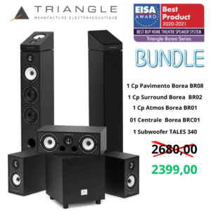 TRIANGLE BOREA 5.1.2 - Kit Bundle Diffusori Home Cinema