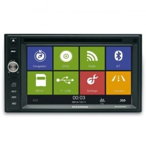 Autoradio 2DIN Navigatore Bluetooth MACROM M-DVD5566