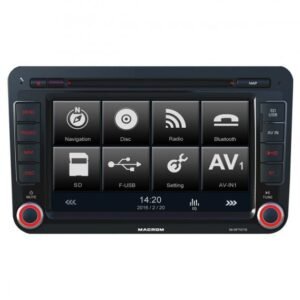Autoradio Navigatore Bluetooth Volkswagen-Skoda-Seat MACROM M-OF7070