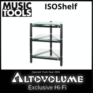 MUSIC TOOLS ISOSHELF | Modulo Singolo Rack Hi- Fi Modulare a Ripiani - "Configurabile"