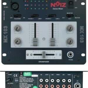 MIXER NOIZ 3 CANALI MX 103