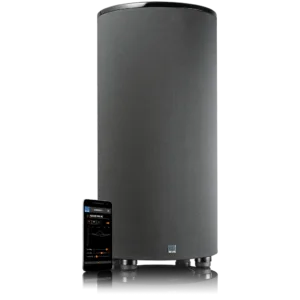 SVS PC 2000 PRO | Subwoofer Amplificato Bass Reflex a forma cilindrica, Nuovo Altopralante da 12" lunga escursione, nuovo amplificatore Sledge da 550W e oltre 1500W di picco.