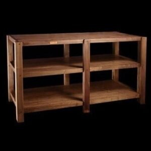 Mobile PortaElettroniche Legno Massello GUIZU SRW-3B