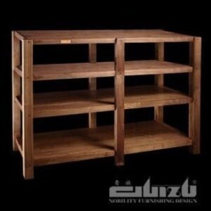 MOBILE PORTAELETTRONICHE LEGNO MASSELLO GUIZU SRW-4B