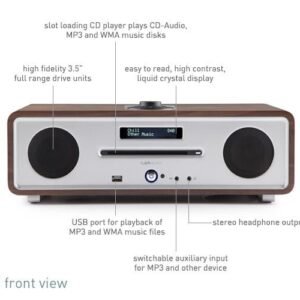 RADIO DA TAVOLO RUARK AUDIO R4i APPLE DOC WHITE