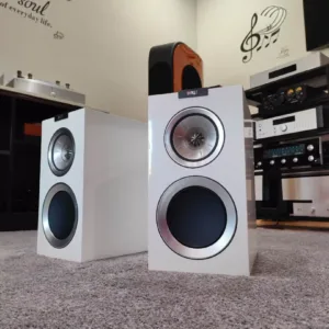 KEF R300 ( USATE ) - Coppia Diffusori Scaffale Bianche