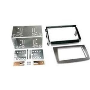 ALPINE APF-F381001-07AR | KIT INSTALLAZIONE DOPPIO DIN (PLASTICA + STAFFE) ALFA ROMEO 147 & GT dal 2005 - SILVER