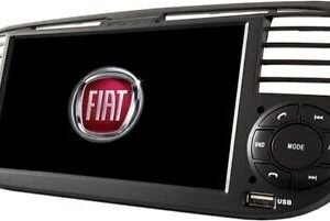 HARDSTONE HS FIA01BAXS | CUSTOM FIT SISTEMA ANDROID per FIAT 500 (FINO AL 2014) (ANTRACITE)