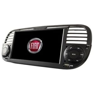 HARDSTONE HS FIA01BAXS | CUSTOM FIT SISTEMA ANDROID per FIAT 500 (FINO AL 2014) (ANTRACITE)