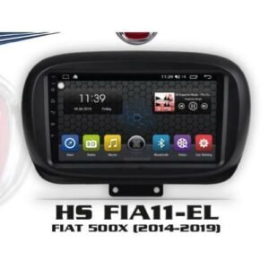 HARDSTONE HS FIA11-ELC - Autoradio CUSTOM FIT CARPAD Per FIAT 500X dal 2014+ , ANDROID 10 WIFI