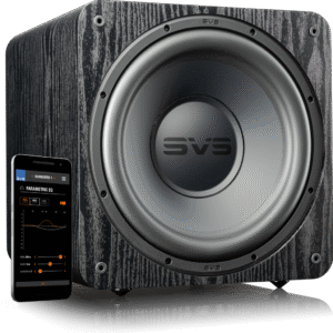 SVS SB1000 PRO - Subwoofer amplificato in sospensione pneumatica, driver da 12" a lunga escursione, 325 W, DSP