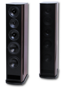 DIFFUSORI PAVIMENTO T+A CRITERION-TCD SERIES TCD210S NERO LACCATO - BIANCO LACCATO - NOCE LACCATO - CILIEGIO LACCATO - EBANO MACASSAR LACCATO