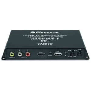 Sintonizzatore Auto TV HD digitale 4 antenne DIVERSITY DD+ PHONOCAR VM213