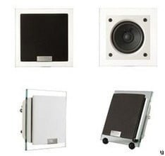 WATERFALL AUDIO SERIO WHITE - Coppia Diffusori a muro compatto ad 1 via