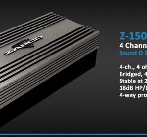 AMPLIFICATORE SERIE Z150.4 ZAPCO