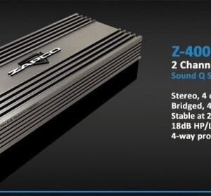 AMPLIFICATORE SERIE Z400.2 ZAPCO