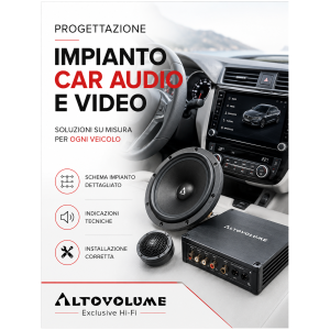 Progettazione impianto car audio su misura per ottenere prestazioni elevate e suono equilibrato in auto
