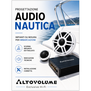 Progettazione impianto audio nautico per barche e yacht con prestazioni affidabili in ambiente marino