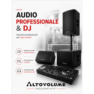 Progettazione impianto audio professionale e DJ per eventi con configurazione affidabile e performante