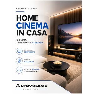 Progettazione home cinema in casa per ottenere un sistema coinvolgente senza errori di configurazione