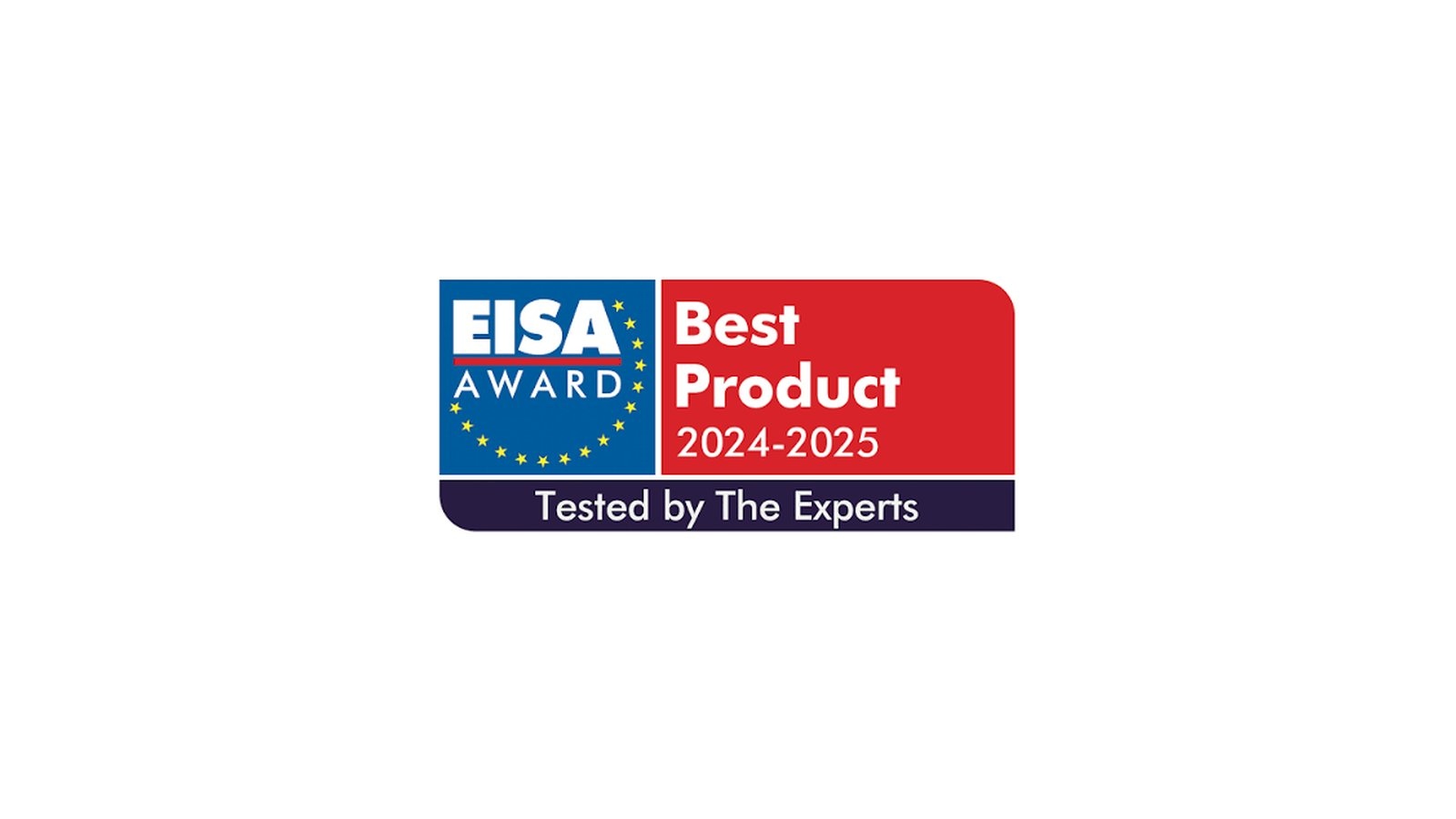 Badge EISA Award Best Product 2024-2025, Tested by The Experts