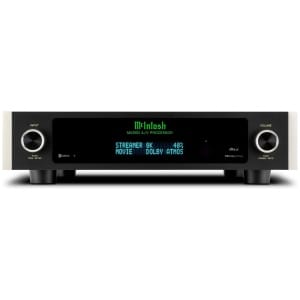 Processore home theater McIntosh MX200 con Dolby Atmos e DTS:X, pannello frontale