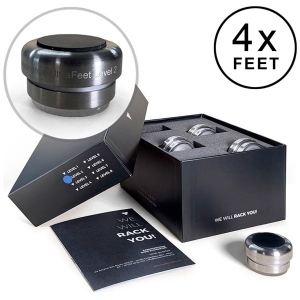BASSOCONTINUO Ultra Feet Level 2 | Set di 4 piedini isolanti