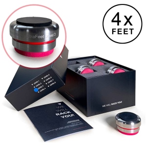 BASSOCONTINUO Ultra Feet Level 3 | Set di 4 piedini isolanti