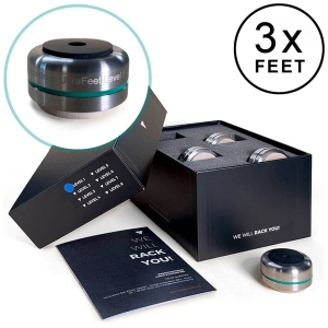 BASSOCONTINUO Ultra Feet Level 1 | Set di 3 piedini isolanti