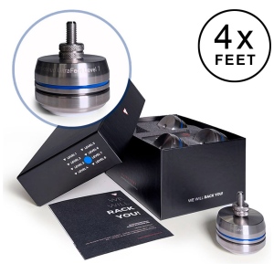 BASSOCONTINUO Ultra Feet Level 7 | Set di 4 piedini isolanti