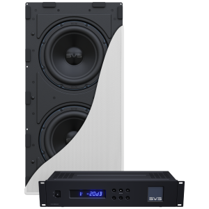 SVS 3000 In-Wall Single, subwoofer da incasso a parete con amplificatore Sledge STA-800D2C