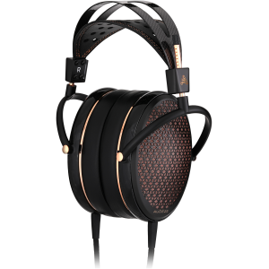 Audeze CRBN2 cuffie elettrostatiche open-back, vista di tre quarti