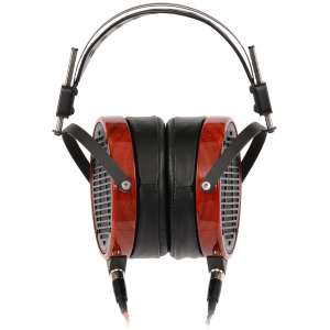 Audeze LCD-2 cuffie planari open-back con anelli in legno padauk, vista frontale