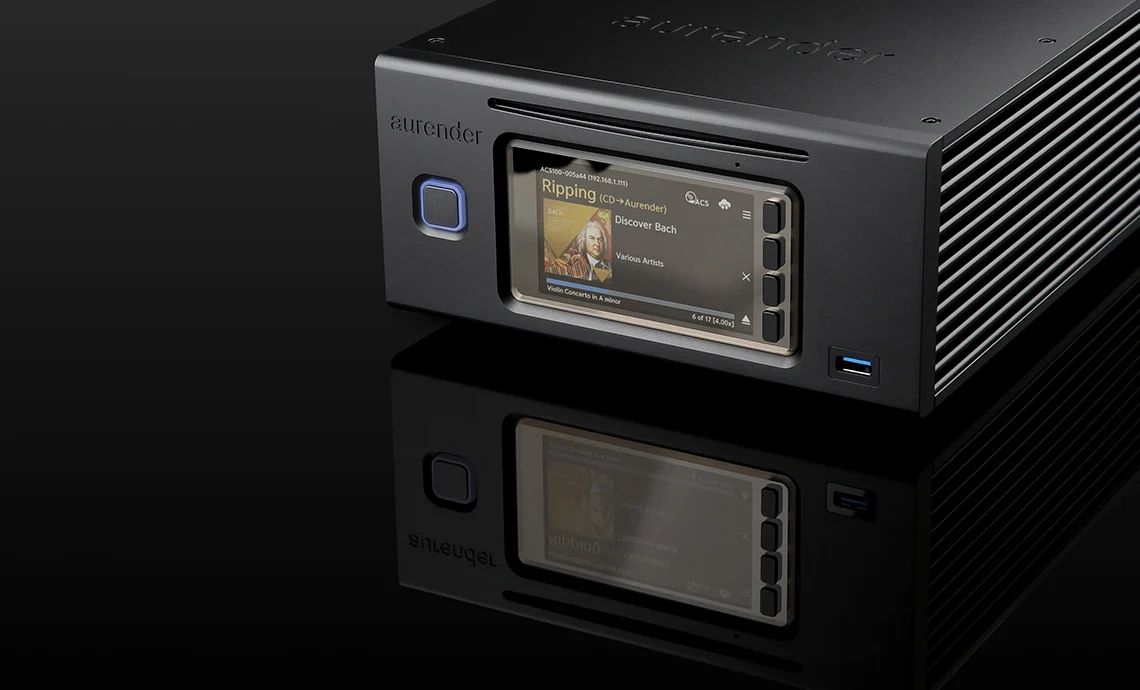 Aurender ACS100 Ripper – Music Server con Ripper CD – immagine 2 Aurender ACS100 Ripper – Music Server con Ripper CD - immagine 2