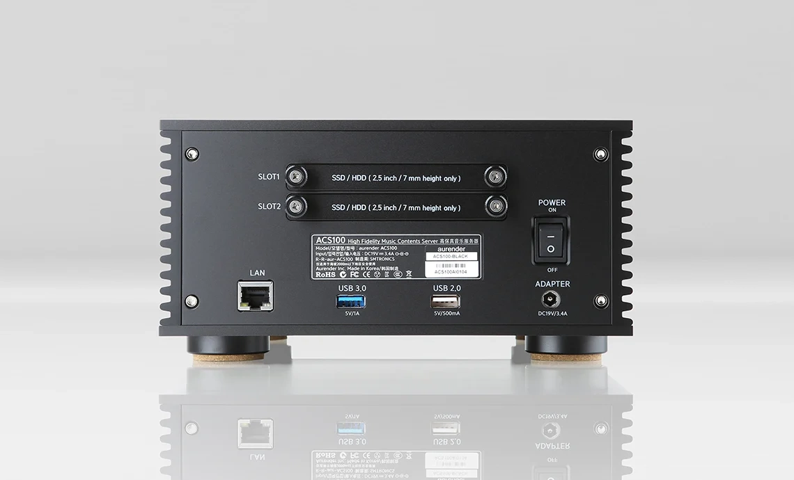 Aurender ACS100 Ripper – Music Server con Ripper CD – immagine 3 Aurender ACS100 Ripper – Music Server con Ripper CD - immagine 3
