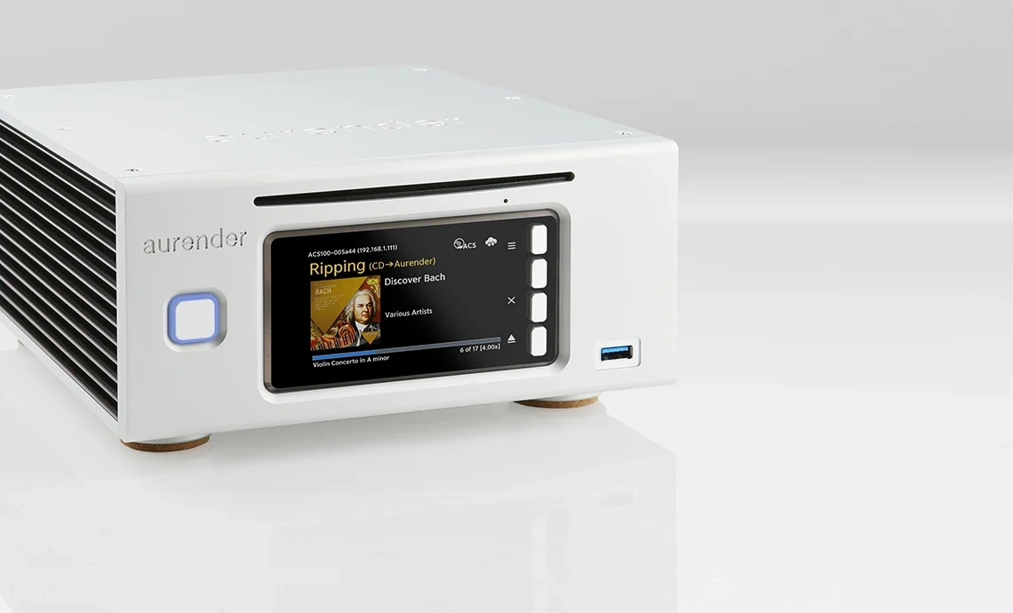 Aurender ACS100 Ripper – Music Server con Ripper CD Aurender ACS100 Ripper – Music Server con Ripper CD