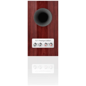 B&W 707 Prestige Edition, retro con il condotto reflex