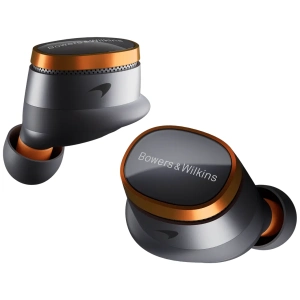 Auricolari B&W Pi8 McLaren Edition in Galvanic Grey e Papaya