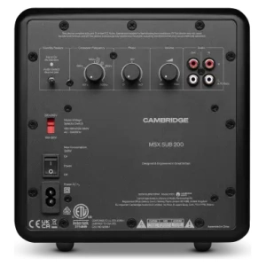 Cambridge Audio MSX SUB 200 – Subwoofer Attivo 200 W