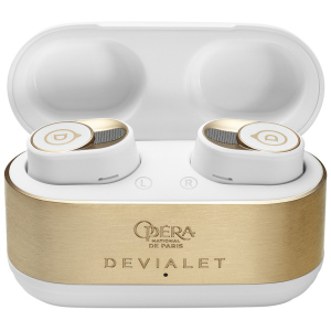 Devialet Gemini II Opéra de Paris, auricolari wireless con cassa placcata oro