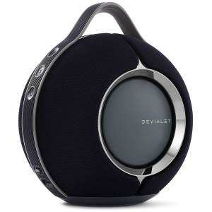 Devialet Mania finitura Deep Black, speaker portatile stereo 360 gradi