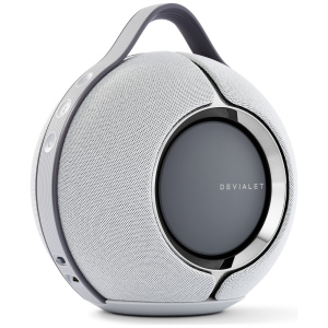 Devialet Mania finitura Light Grey, speaker portatile stereo 360 gradi