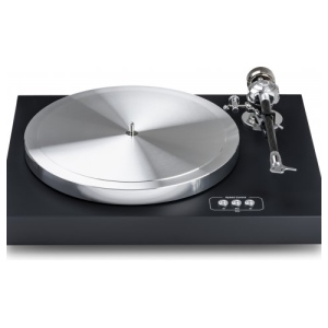 EAT C-Dur Satin Black – Giradischi con Braccio C-Note 10"
