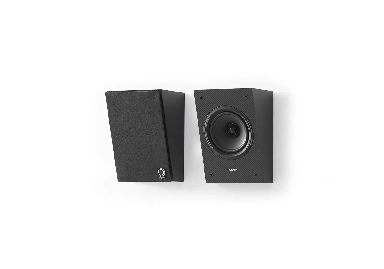 Elipson Horus 6 ATM, Carbon Black, vista frontale Elipson Horus 6 ATM, Carbon Black, vista frontale