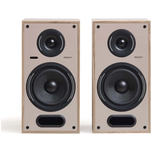 Elipson Horus 6B Active BT, Light Wood/Beige, vista frontale
