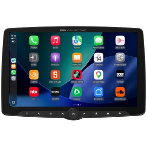 ESX VMX1401DAB, vista frontale con Apple CarPlay